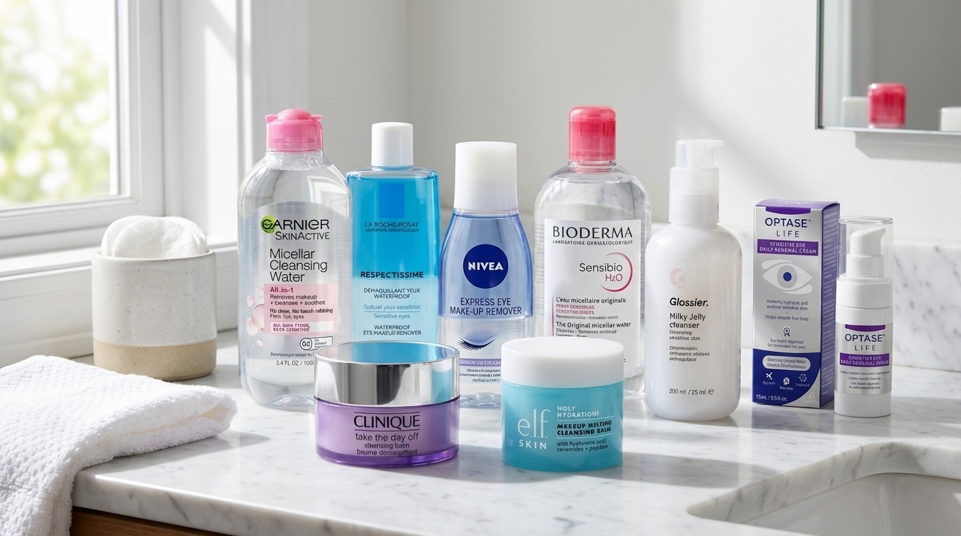 Best Eye Makeup Remover: Top Picks for Sensitive Eyes, Waterproof Formulas & Every Budget