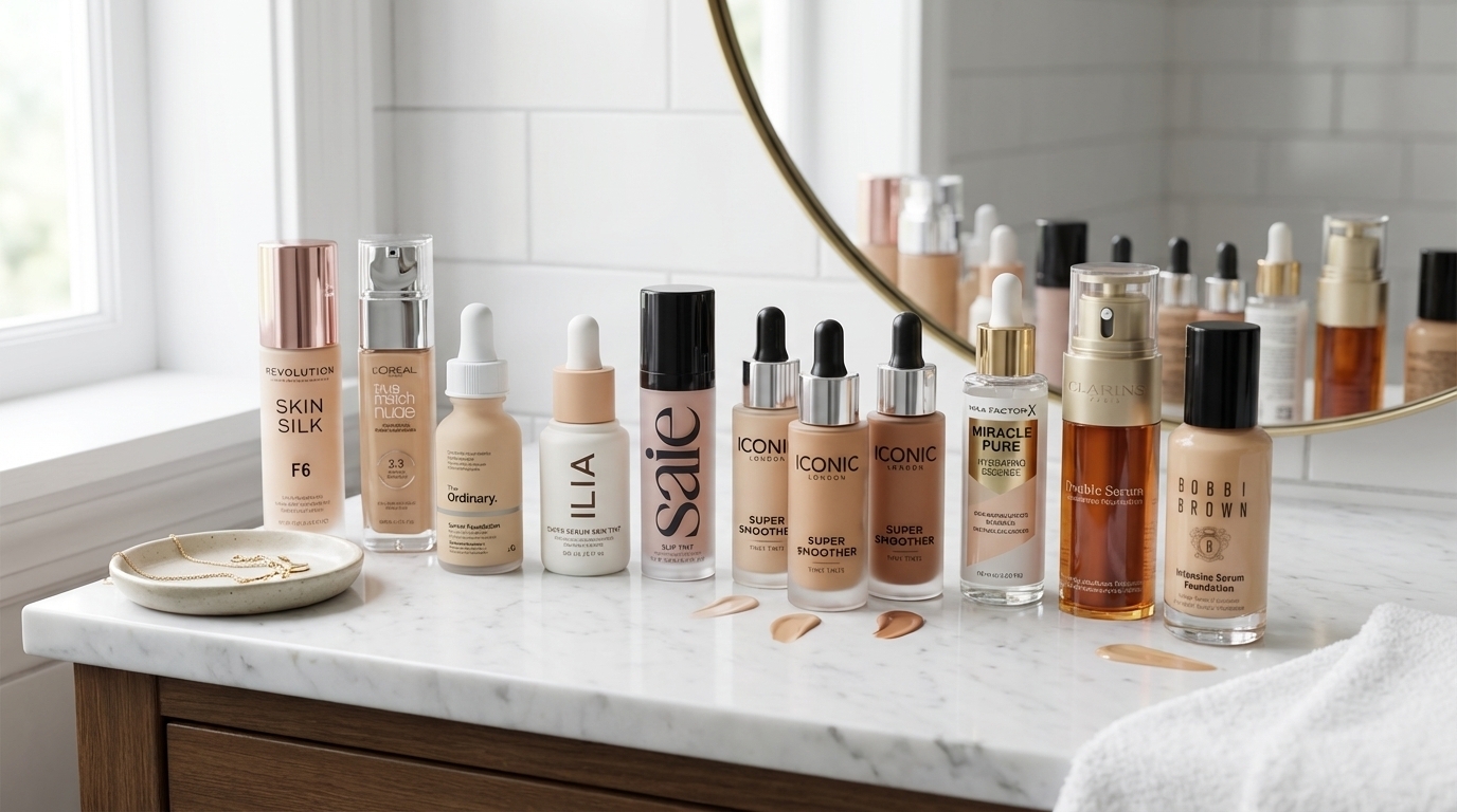 Best Serum Foundation (2026): The Ordinary, L’Oréal, Clarins & More Reviewed